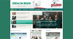 Desktop Screenshot of jornaldaregiao.com